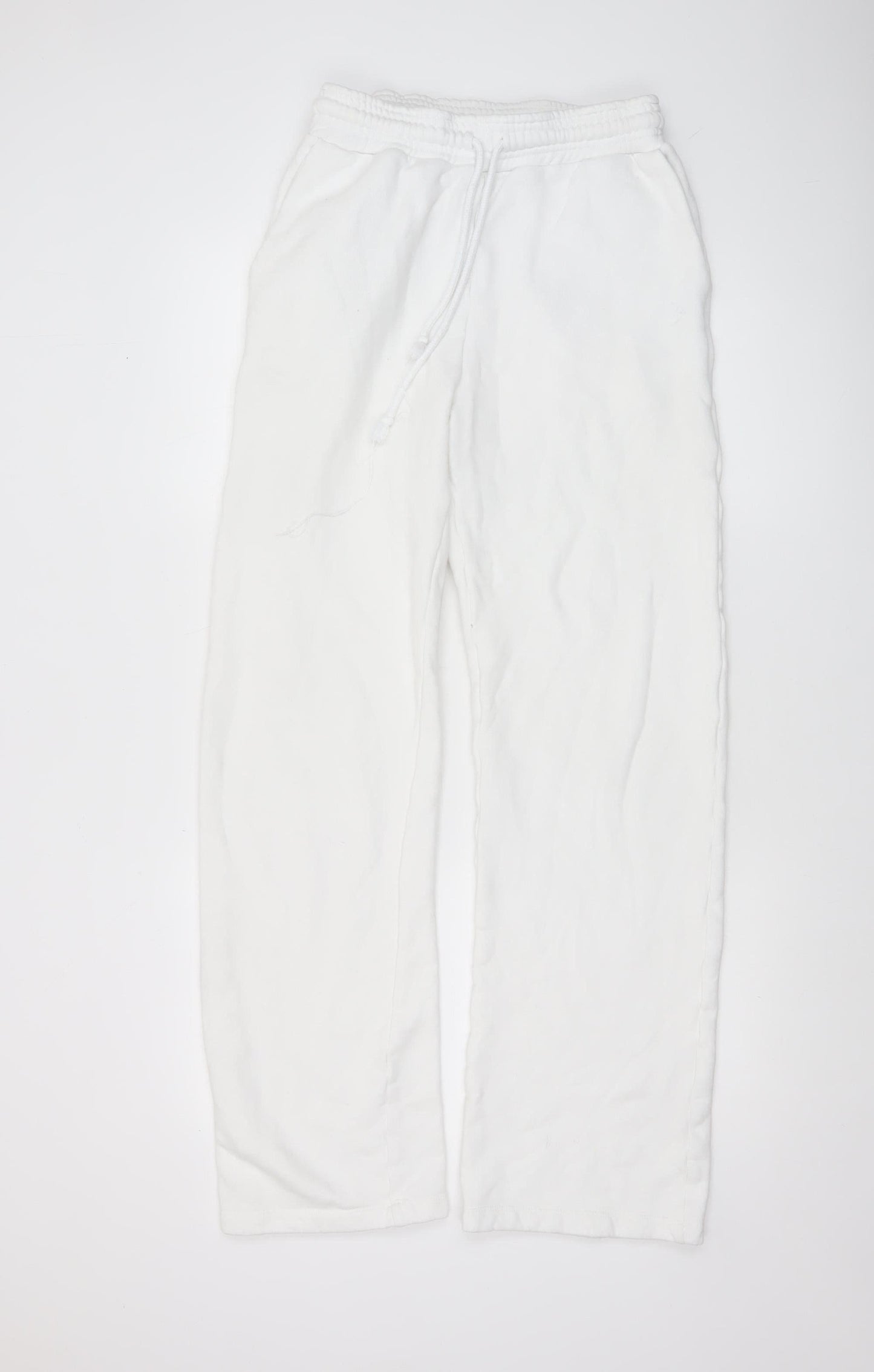Katla Womens White Relaxed Fit Cupro Modal Sweatpants Size S