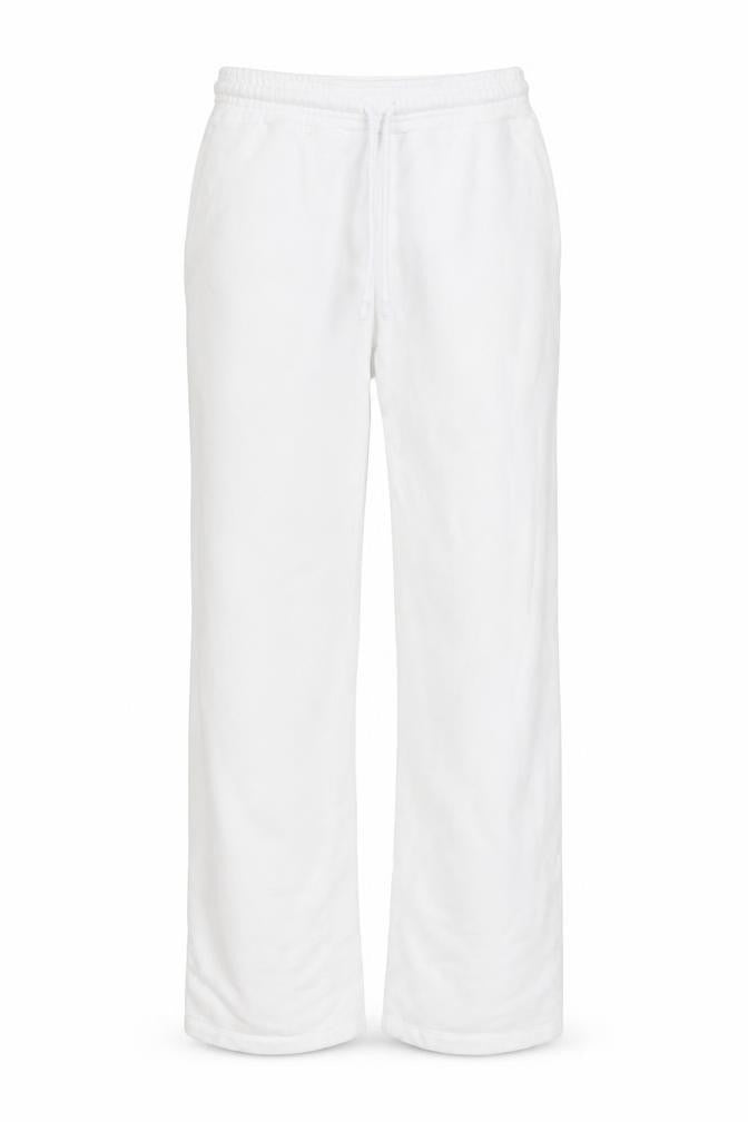 Katla Womens White Relaxed Fit Cupro Modal Sweatpants Size S