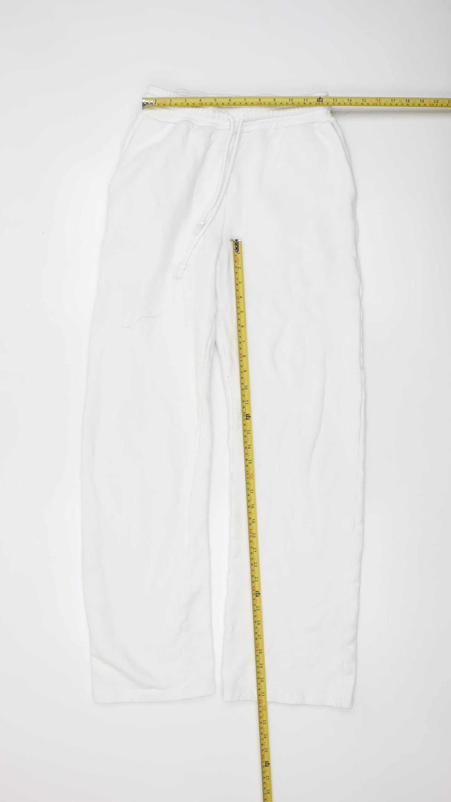 Katla Womens White Relaxed Fit Cupro Modal Sweatpants Size S