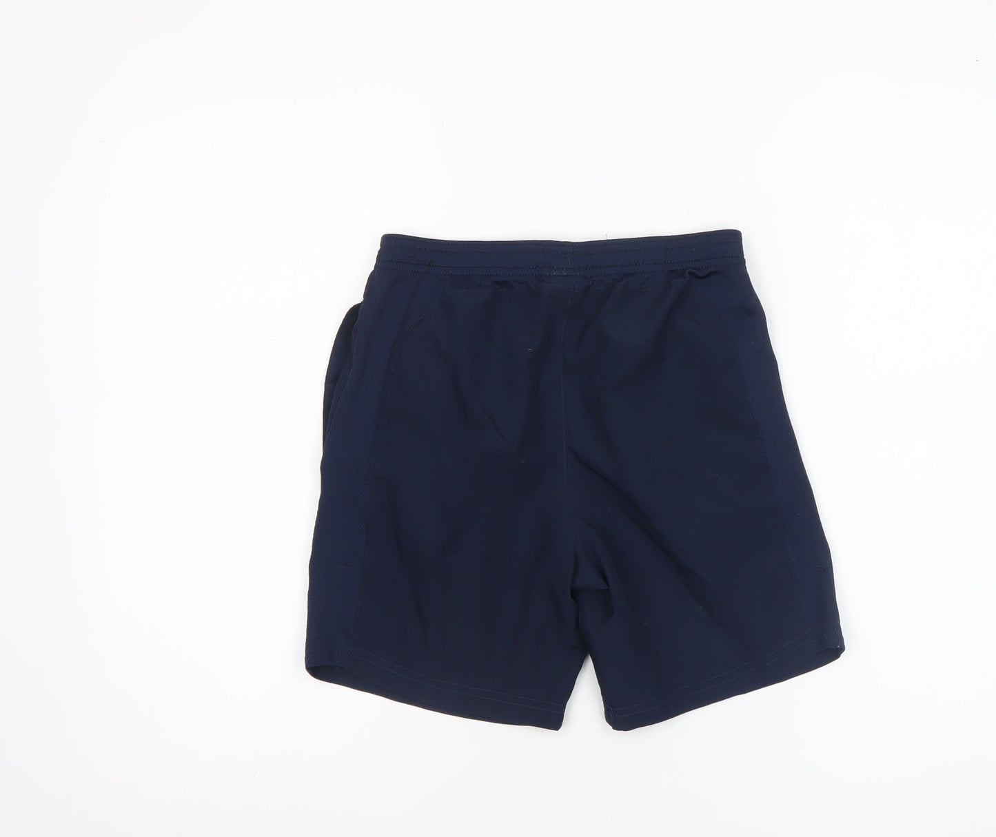 Nike Boys Navy Blue Dri-FIT Athletic Shorts Size M - Quick Dry Activewear