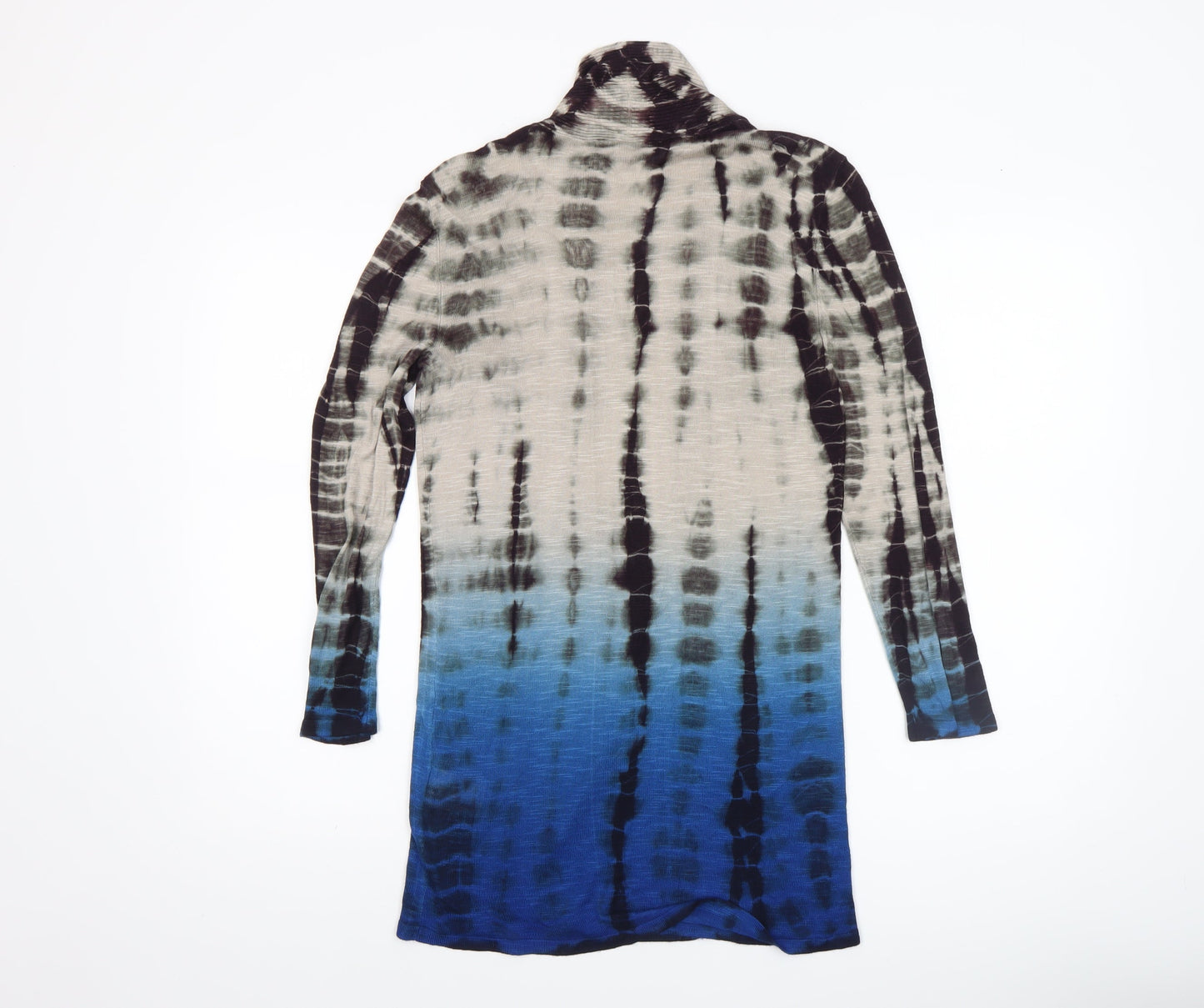 INC International Concepts Women's Multicoloured Tie-Dye Cardigan Size S