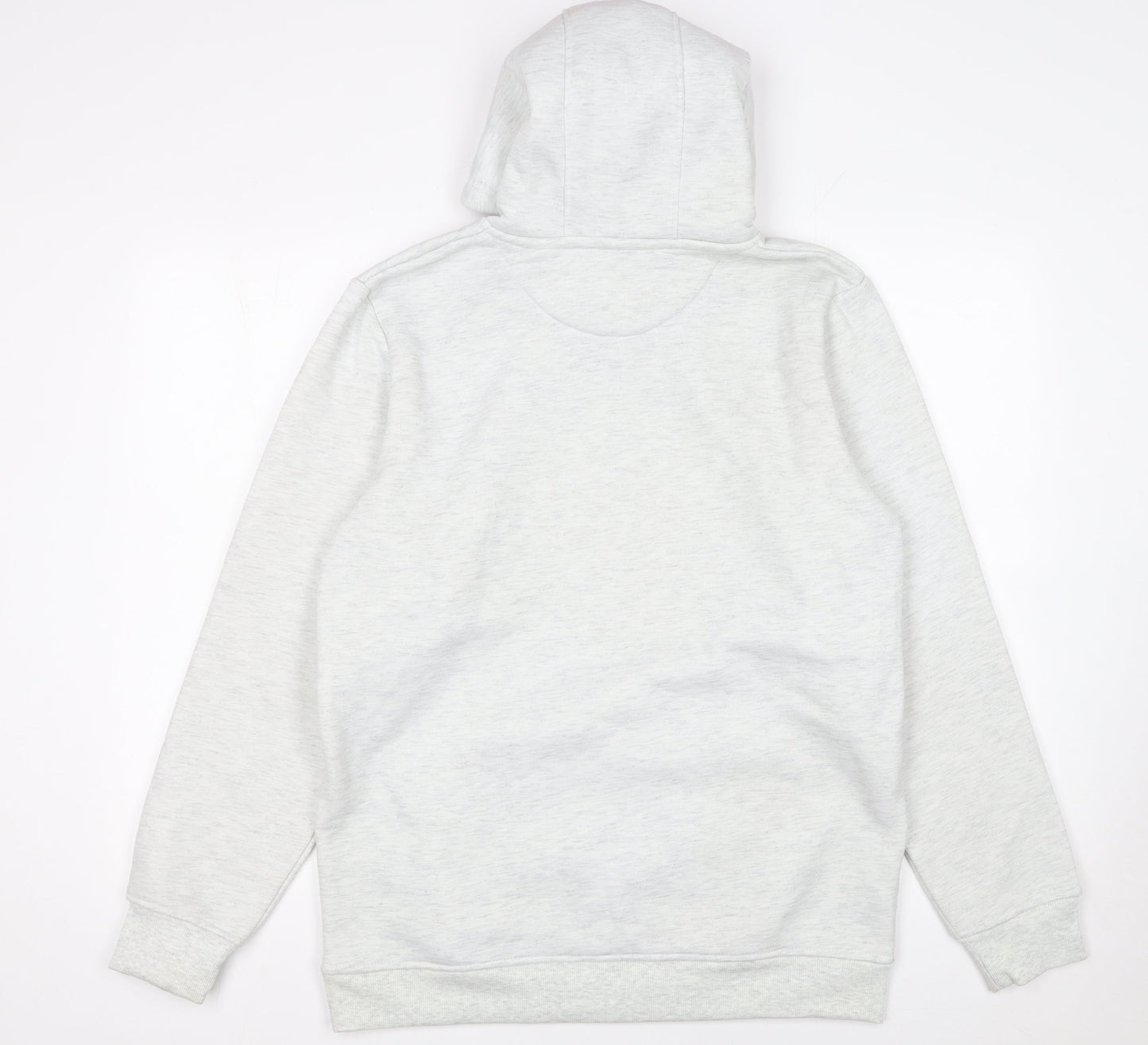 Brave Soul Men’s Grey Pullover Hoodie Size M Regular Fit