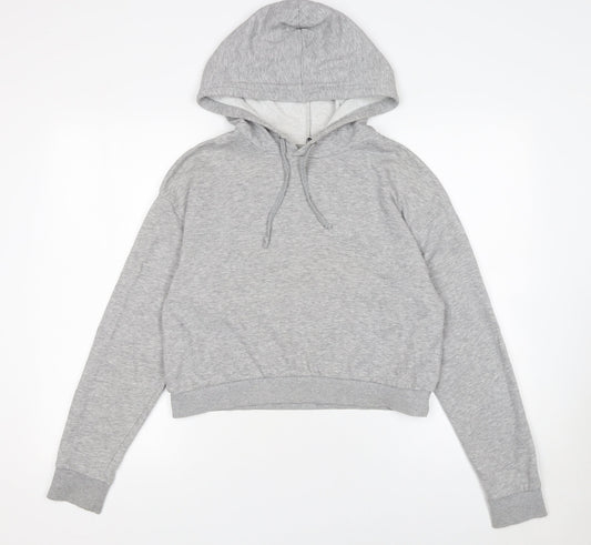 Marks and Spencer Womens Grey Hoodie Size S Pullover Long Sleeve