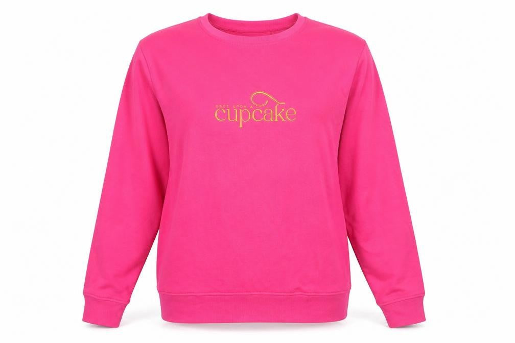 BC Collection Women Pink Organic Cotton Pullover Sweatshirt M