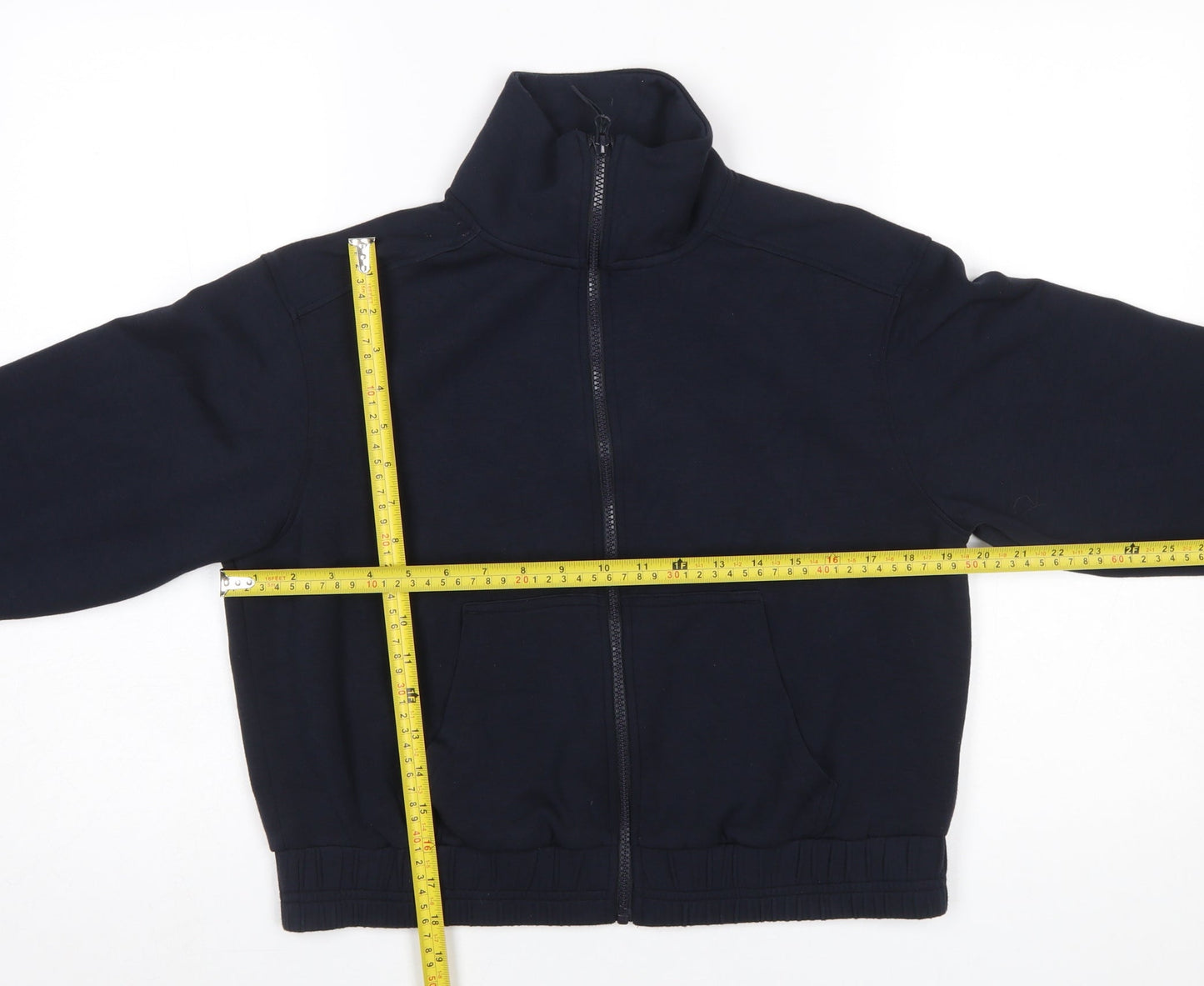 F&F Active Women’s Navy Blue Full Zip Sweatshirt Size S