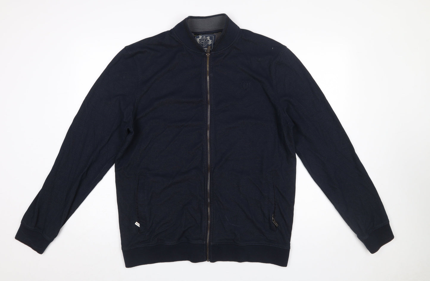 Paul Costelloe Living Men’s Blue XL Full Zip Sweatshirt