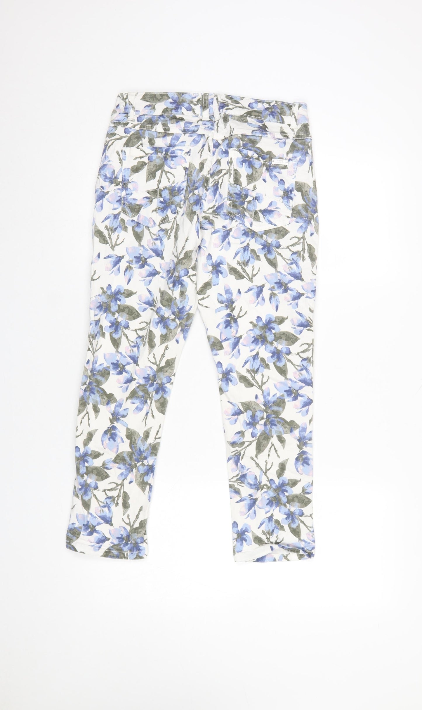 Ever.me Women's Multicoloured Floral Slim Trousers UK 12