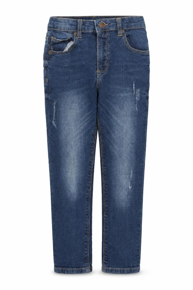 River Island Girls Blue Skinny Jeans Age 7Y Stretch Denim