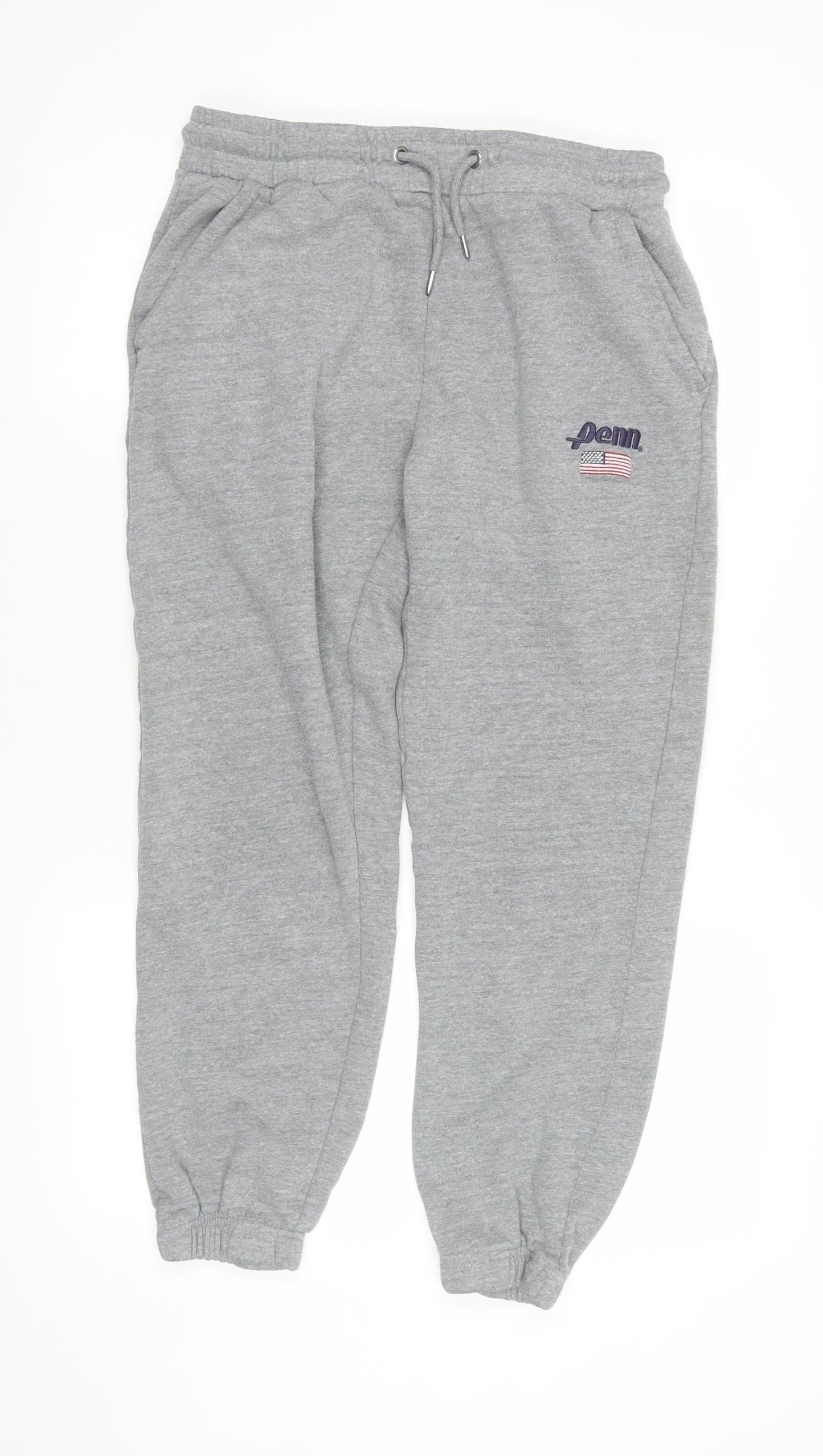 Penn x Primark Men's Grey Regular Fit Sweatpants M