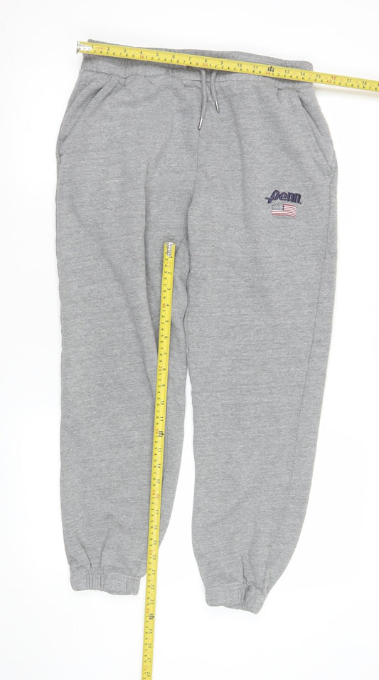 Penn x Primark Men's Grey Regular Fit Sweatpants M
