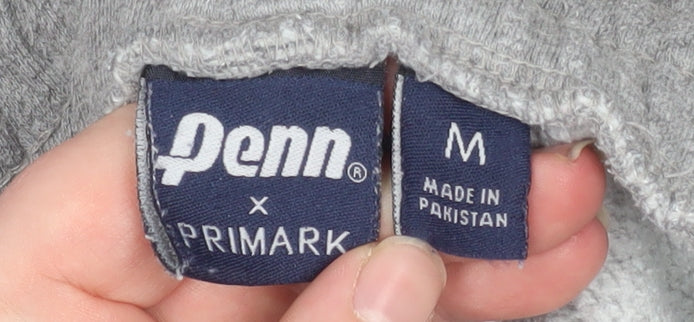 Penn x Primark Men's Grey Regular Fit Sweatpants M