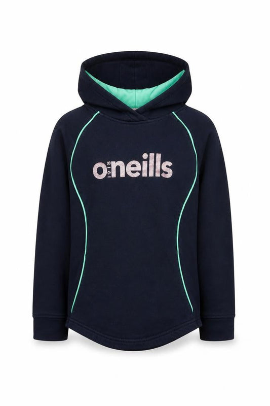 O’Neills Girls Navy Hoodie Age 10-11 Pullover Hooded Sweatshirt