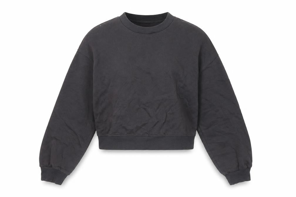 H&M Divided Womens Black XS Crew Neck Pullover Sweatshirt