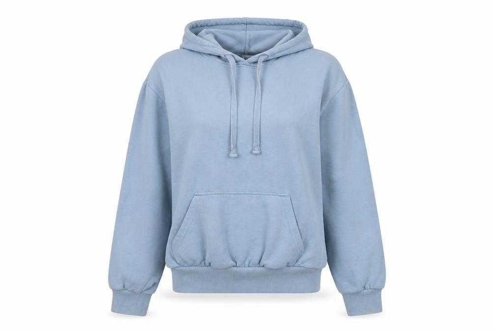 H&M Divided Women’s Blue Pullover Hoodie XS Cotton Blend