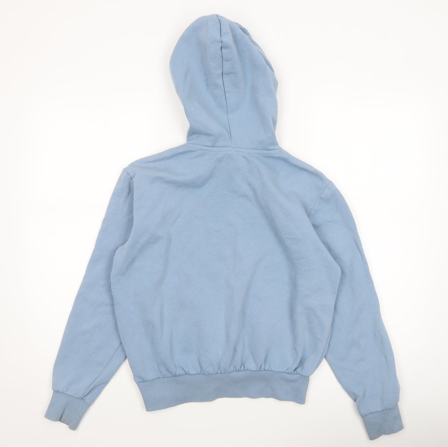 H&M Divided Women’s Blue Pullover Hoodie XS Cotton Blend