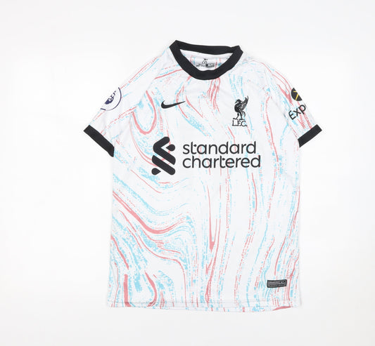 Nike Boys Multicoloured Liverpool FC Football Jersey T-Shirt Size 16 Years
