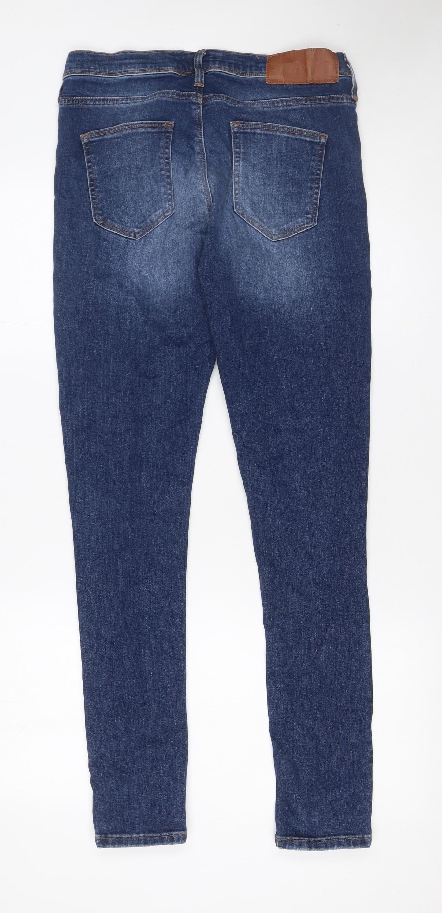 River Island Men’s Blue Slim Fit Denim Jeans Size 30/32