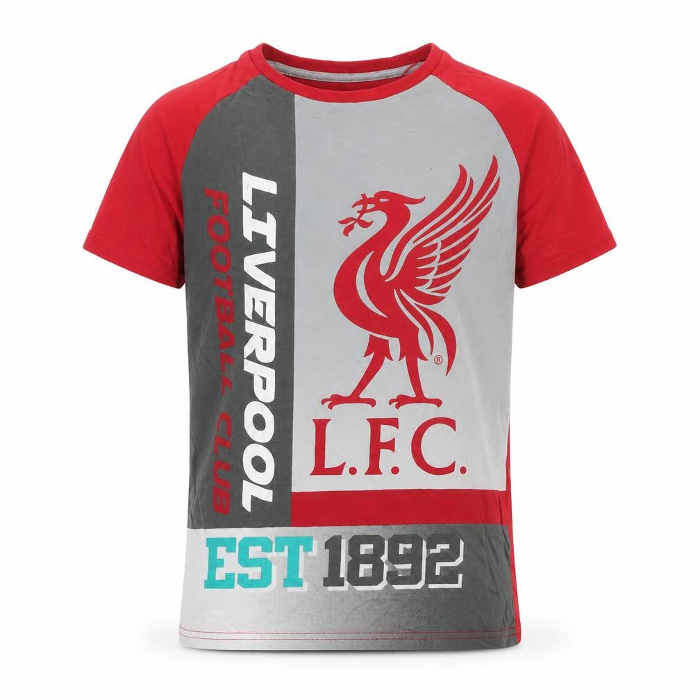 St Bernard Boys Red Liverpool FC Graphic Cotton T-Shirt 10-11 Years