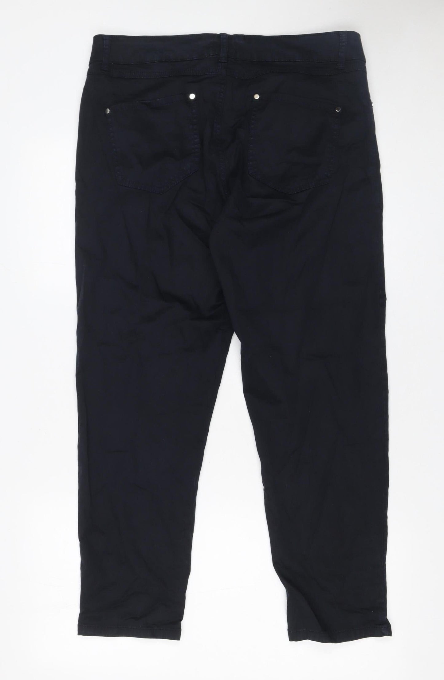 No2moro Women's Blue Size 4 Straight Leg Stretch Jeans
