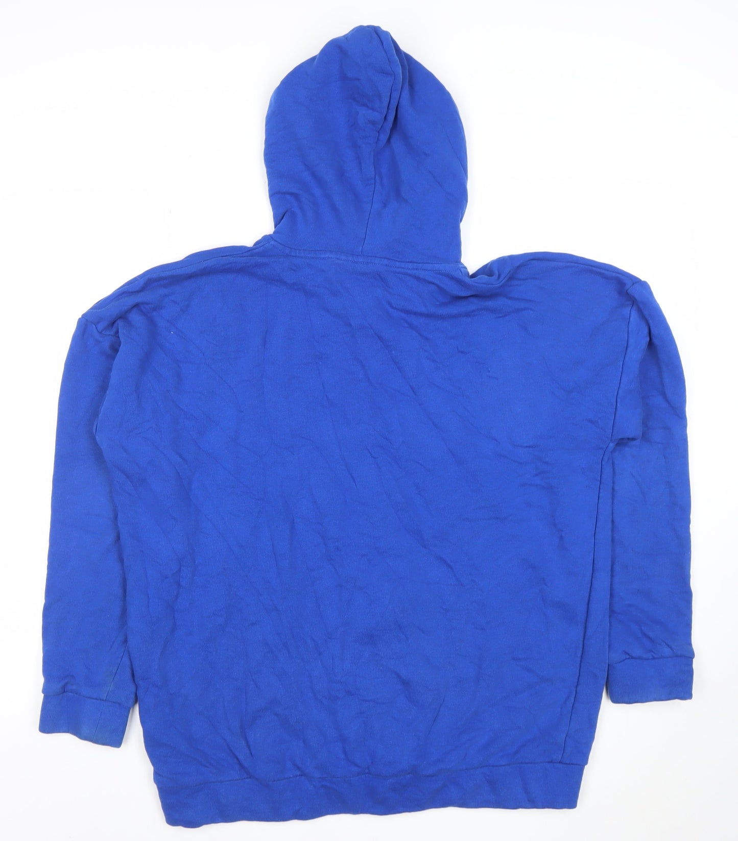 The Couture Club Men's Blue Full Zip Hoodie Size S