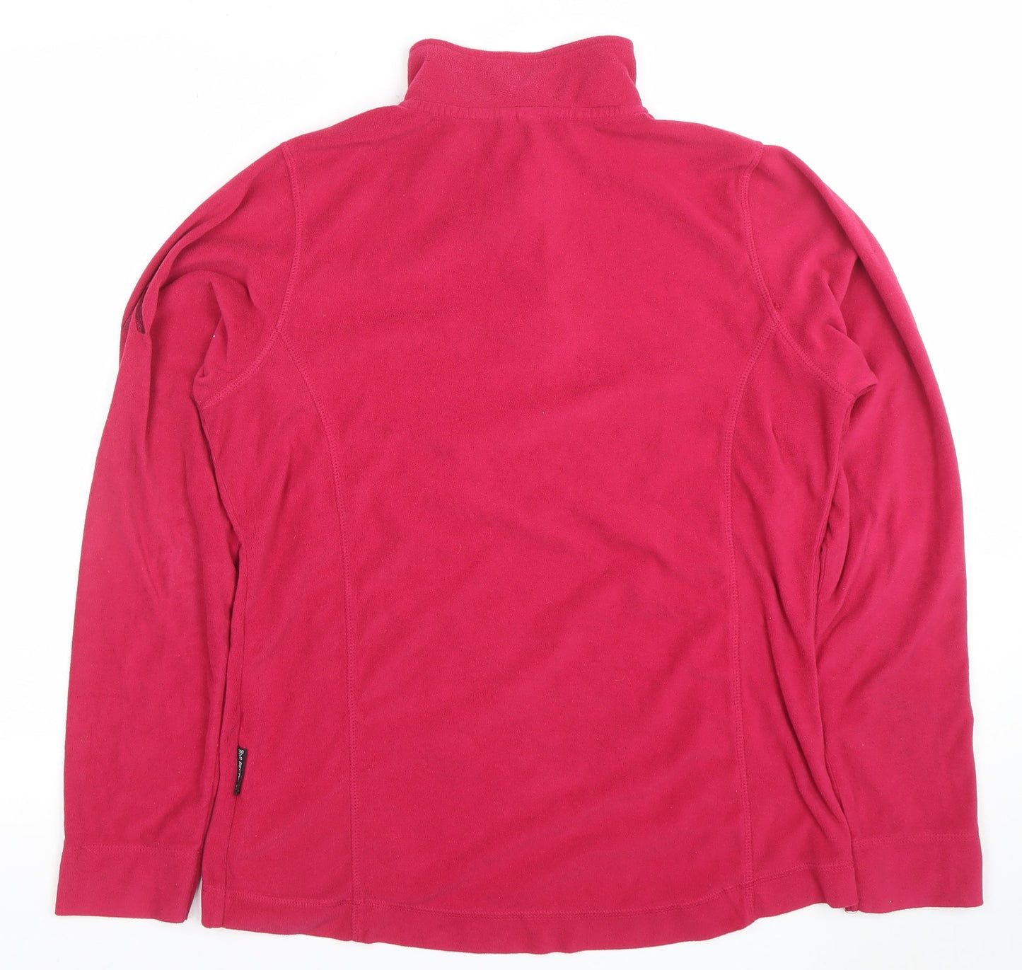 Portwest Women’s Pink Fleece Pullover Sweatshirt XL 1/4 Zip Polyester