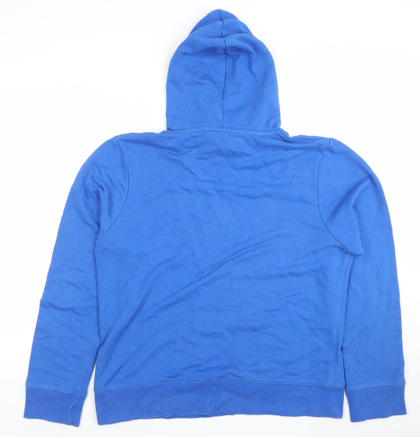 Dunnes Stores Women's Blue Pullover Hoodie Size 18 Cotton Blend