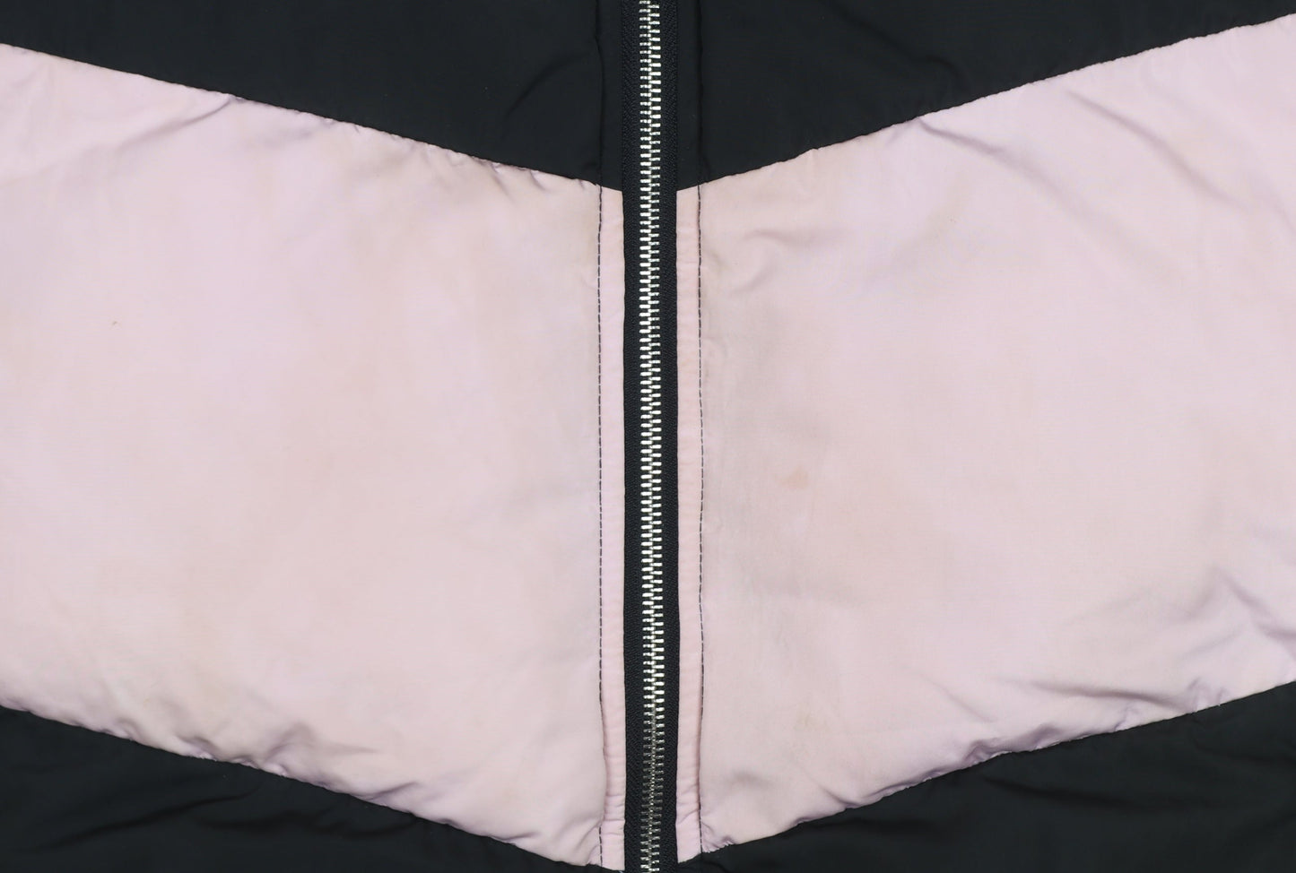 Nobody's Child Women's Black Pink Puffer Jacket Size 14 Winter Coat