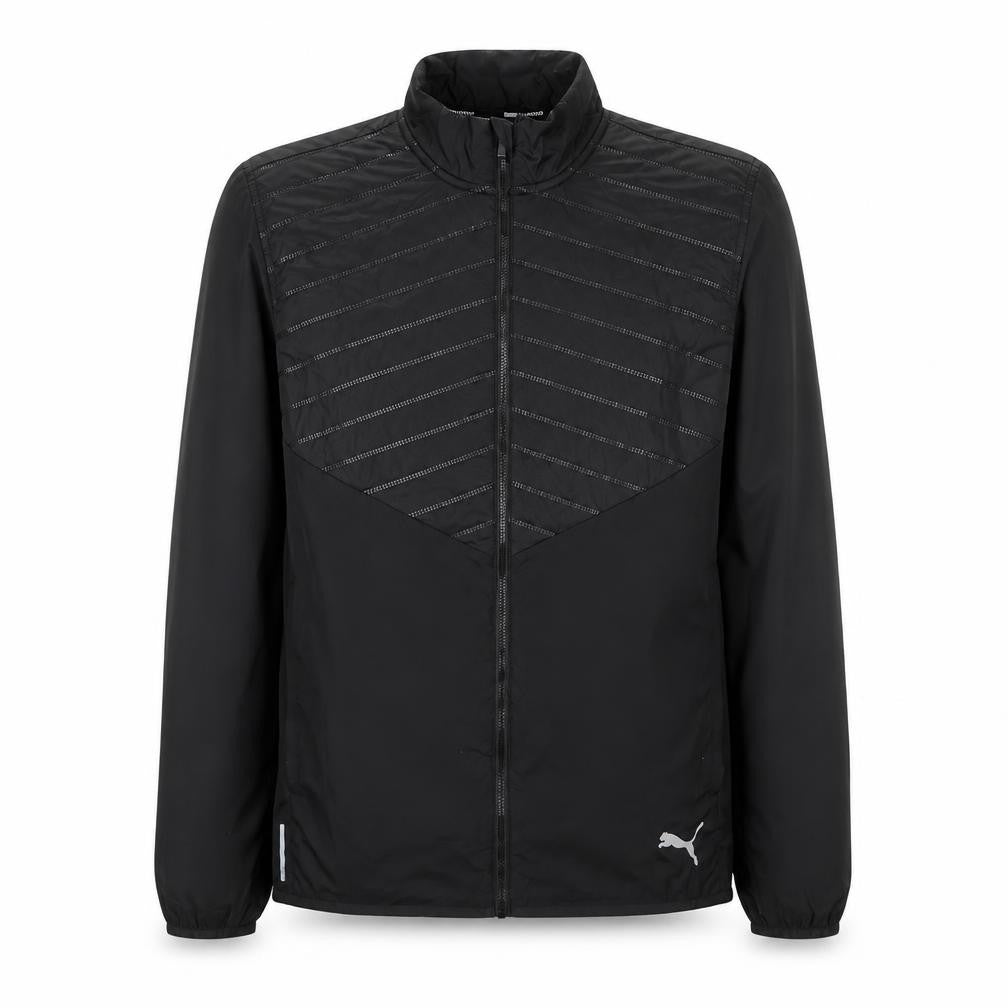 Puma Men's Black Small Windbreaker Running Jacket