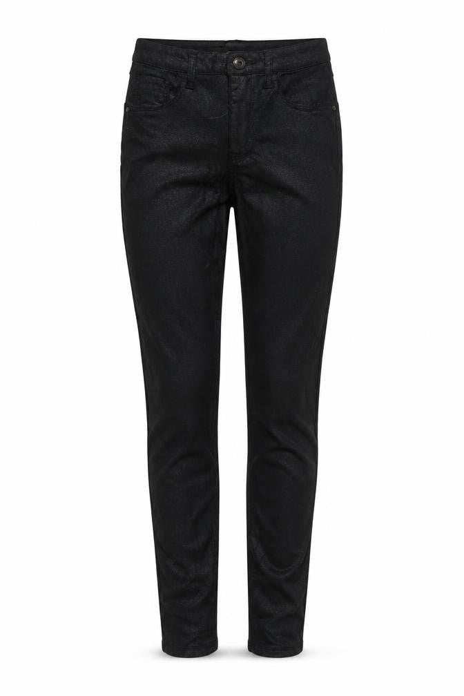 Front view of Denim Co Women’s Black Skinny Jegging UK, size UK 6, Stretch Trousers