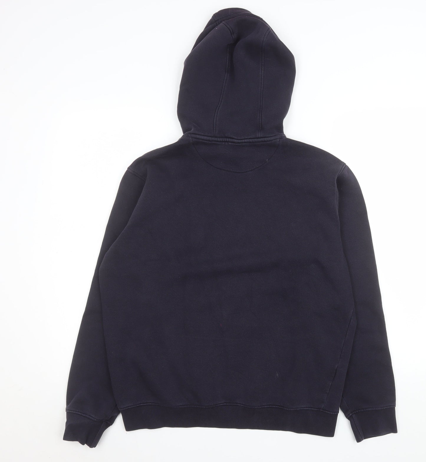 883 Police Men's Blue Pullover Hoodie M Regular Fit Graphic Logo