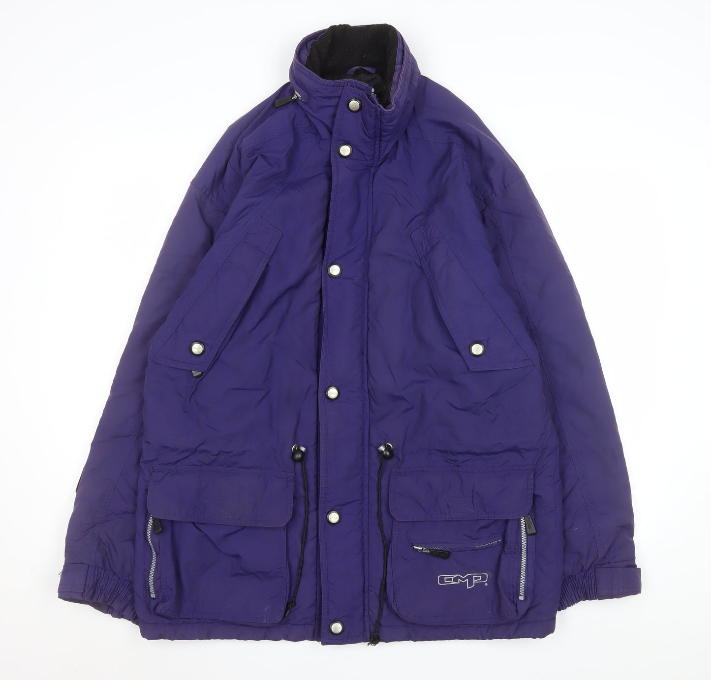 CMP Men's Purple Waterproof Parka Jacket Size S Outdoor Insulated