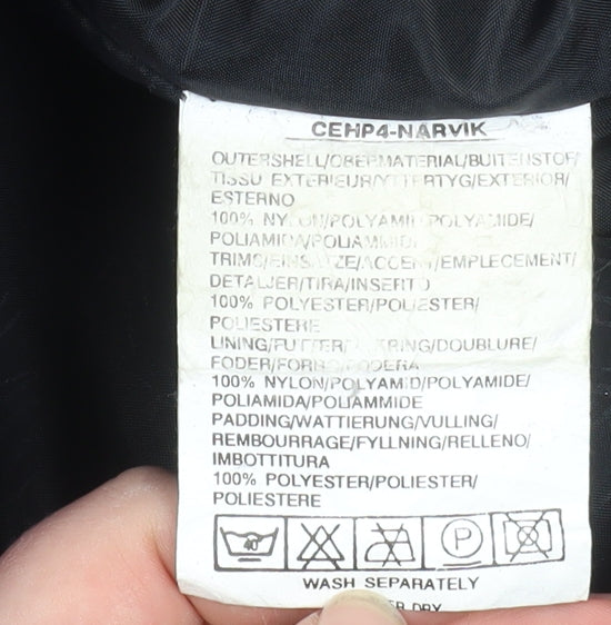 CMP Men's Purple Waterproof Parka Jacket Size S Outdoor Insulated