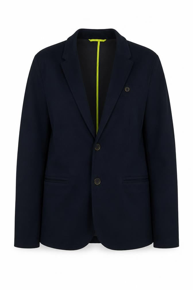 Bershka Women's Blue Blazer Jacket Size 10 Regular Fit