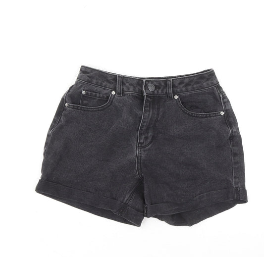 Vero Moda Women's Black Mom Denim Shorts Size 8