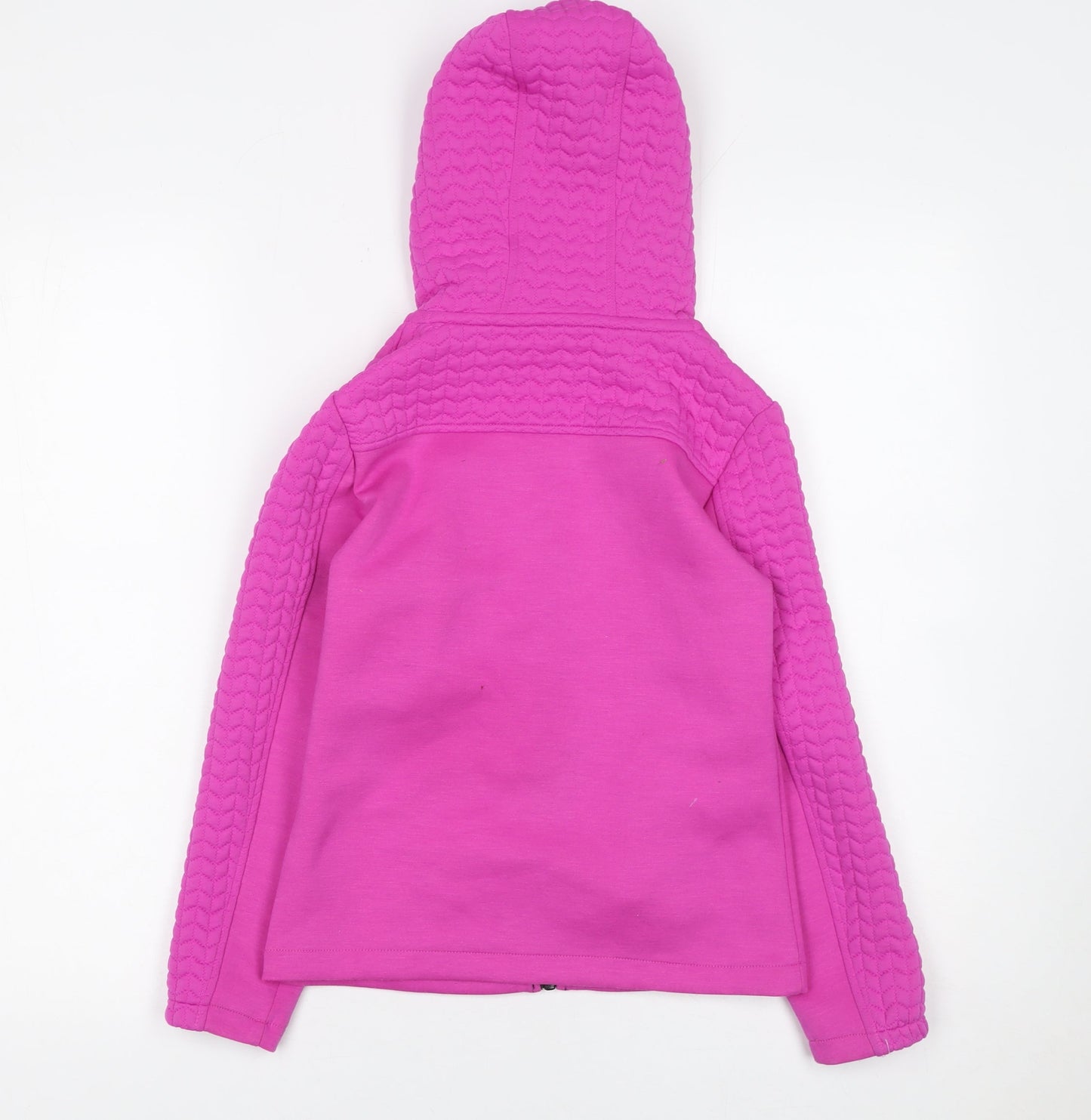 Dunnes Stores Girls Pink Hooded Full Zip Jacket 9-10 Years