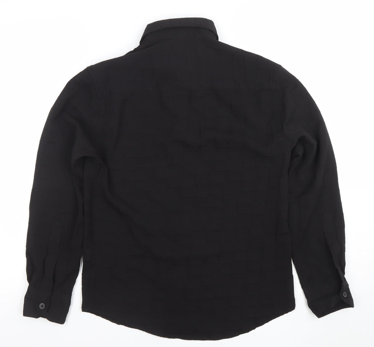 NYTRO Women's Black Cotton Long Sleeve Button-Up Shirt Size S