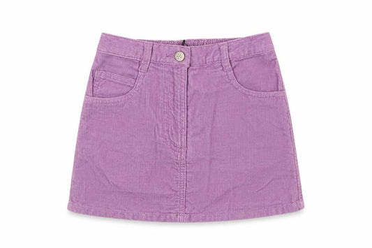 Mothercare Girls Purple Corduroy A-Line Skirt 3-4 Years