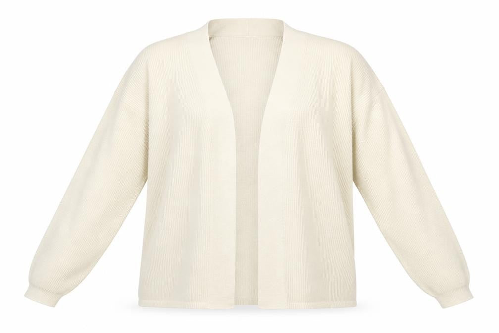Marks and Spencer Women’s Beige Knit Long Sleeve Cardigan M