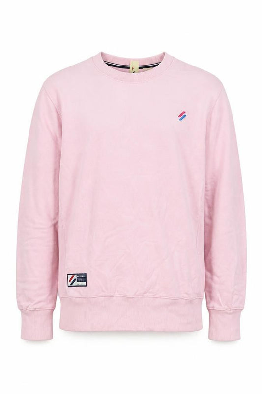 Superdry Men's Pink Crew Neck Cotton Sweatshirt XS