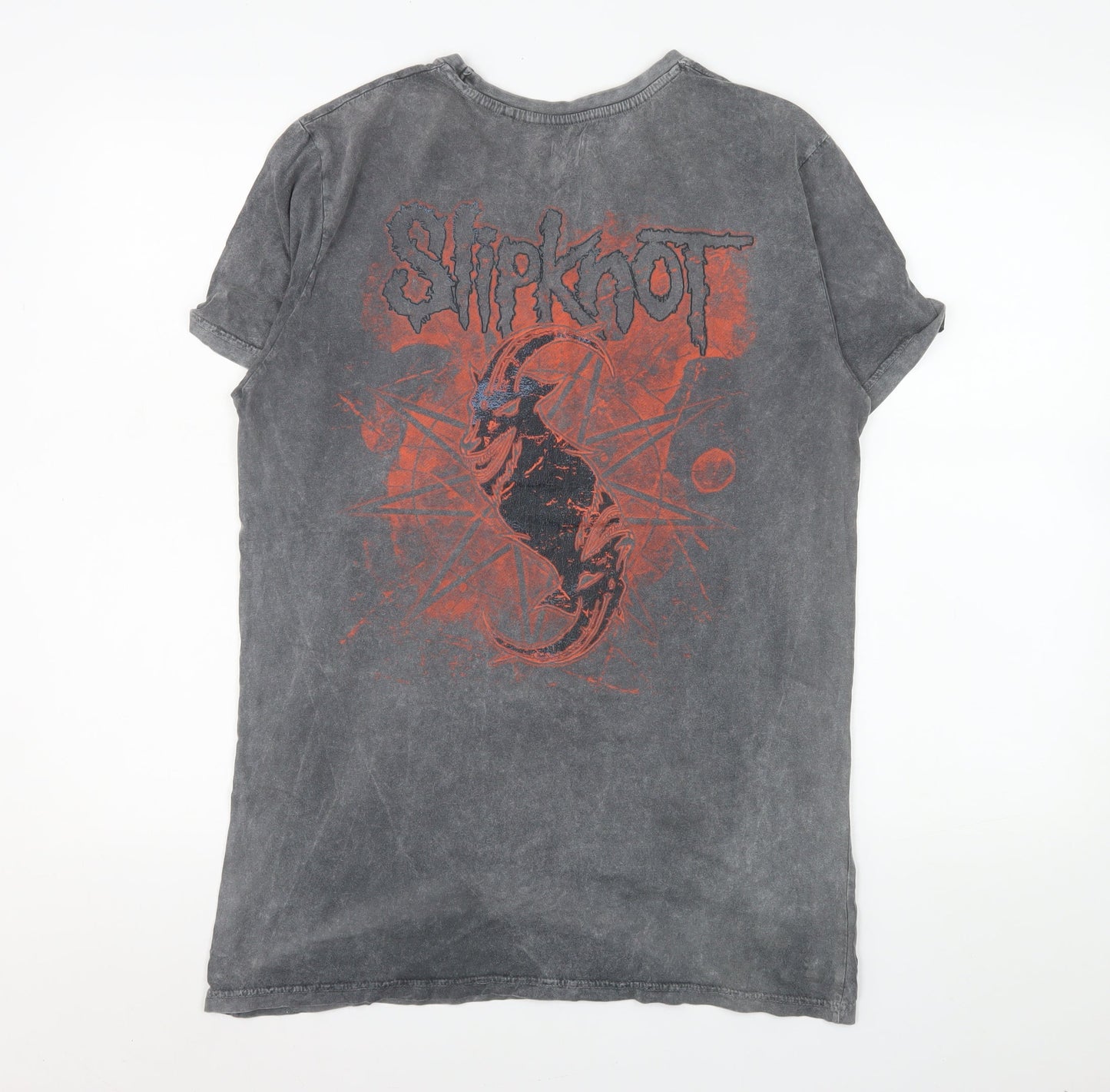 Slipknot Men's Black Short Sleeve Band T-Shirt S Vintage Style