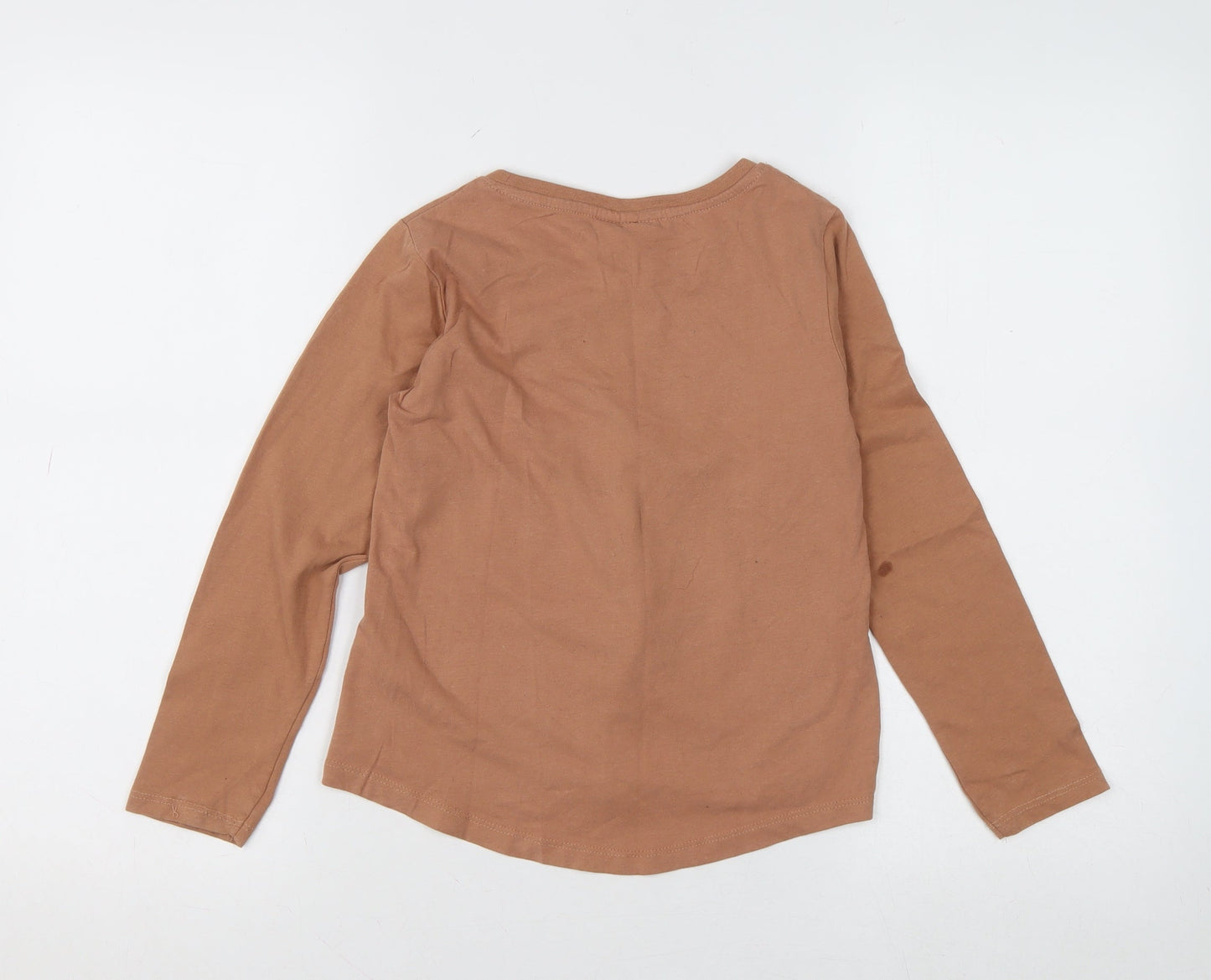 Nickelodeon Girls Brown Paw Patrol Long Sleeve T-Shirt 8-9 Years