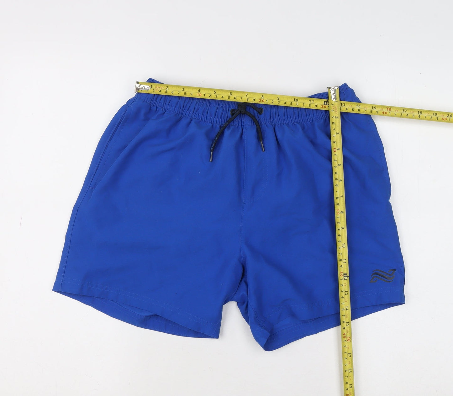 Next Boys Blue 15 Years Swim Shorts Elastic Waist Lined Lightweight