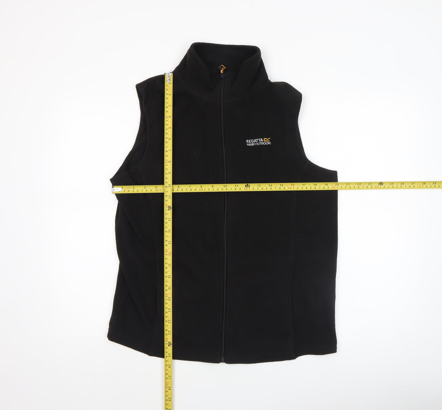 Regatta Men's Black Fleece Zip Up Bodywarmer Waistcoat S