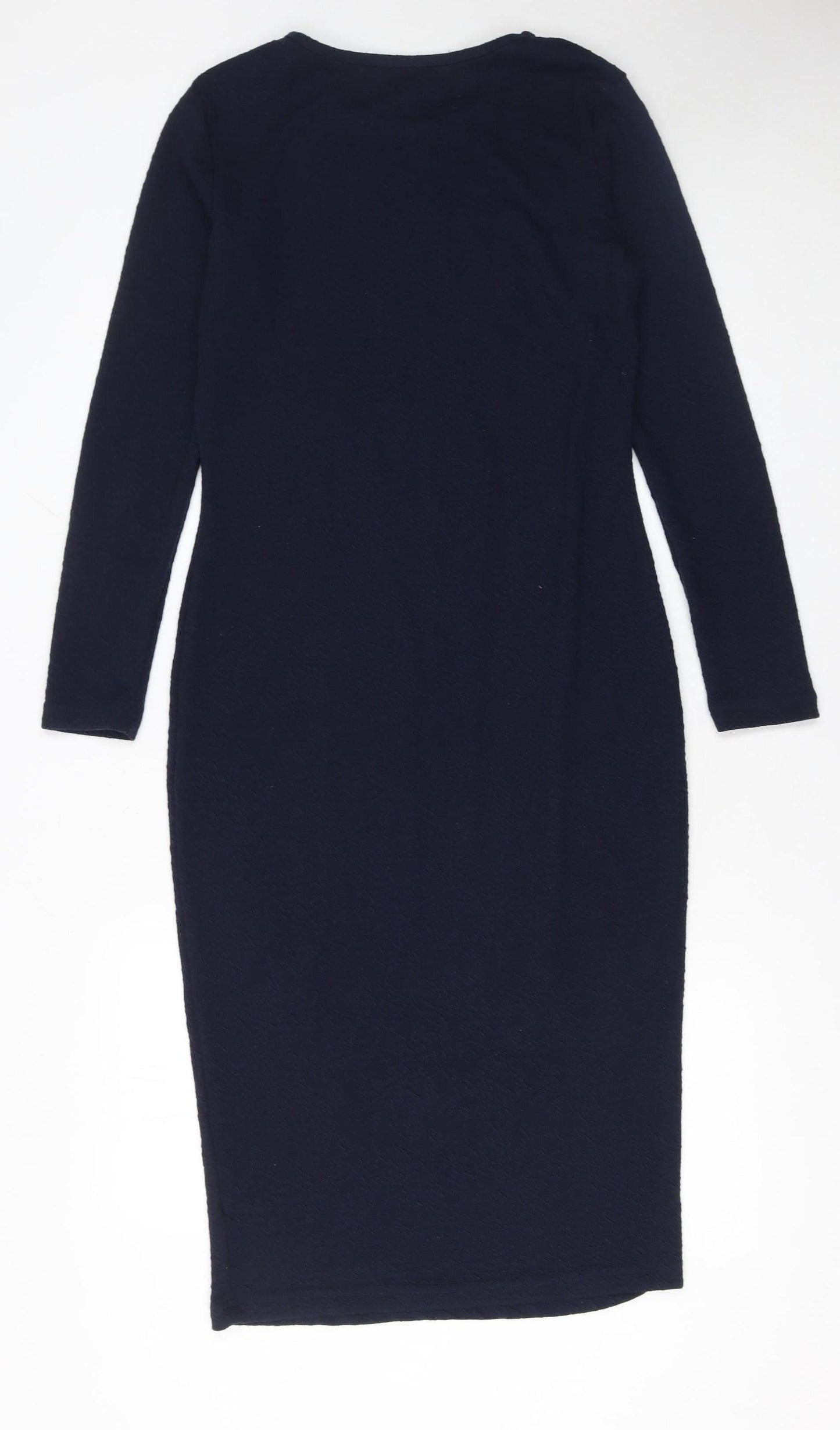 Tokyo Doll Women’s Black Size 14 Bodycon Midi Dress Long Sleeve