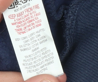 McKenzie Boys Blue Pullover Hoodie 13-15 Years Regular Fit Hooded Sweatshirt