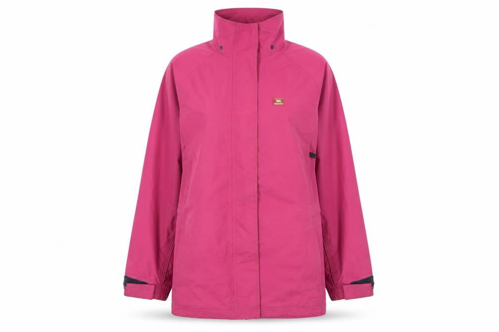 Trespass Women’s Pink Waterproof Parka Jacket Size L