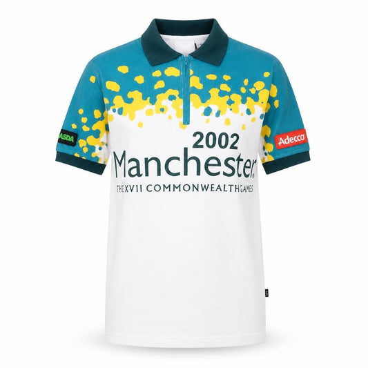 George Men’s White 2002 Commonwealth Games Polo Shirt XS