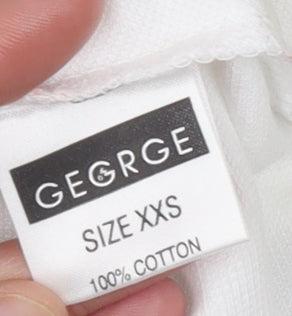 George Men’s White 2002 Commonwealth Games Polo Shirt XS