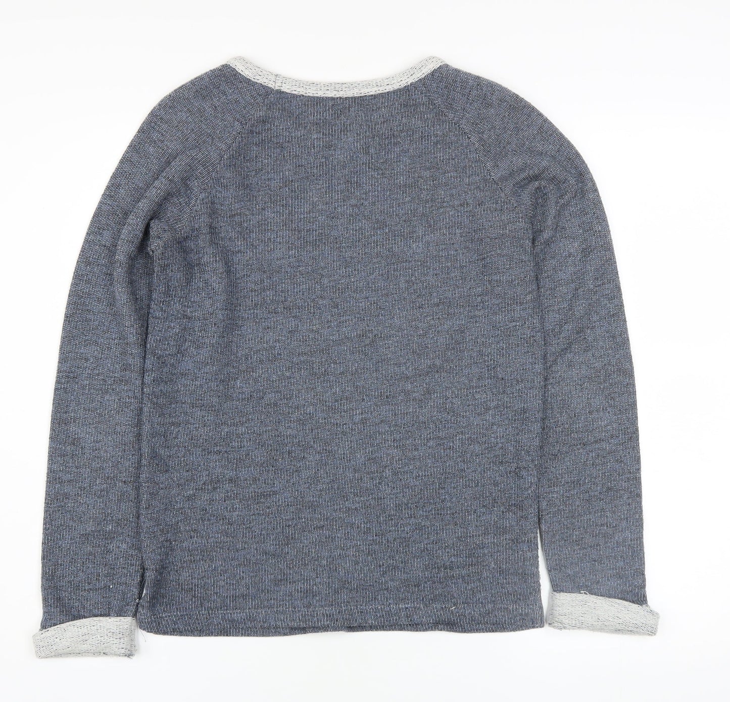 Next Women’s Grey Sequin Polka Dot Knit Jumper Size 6