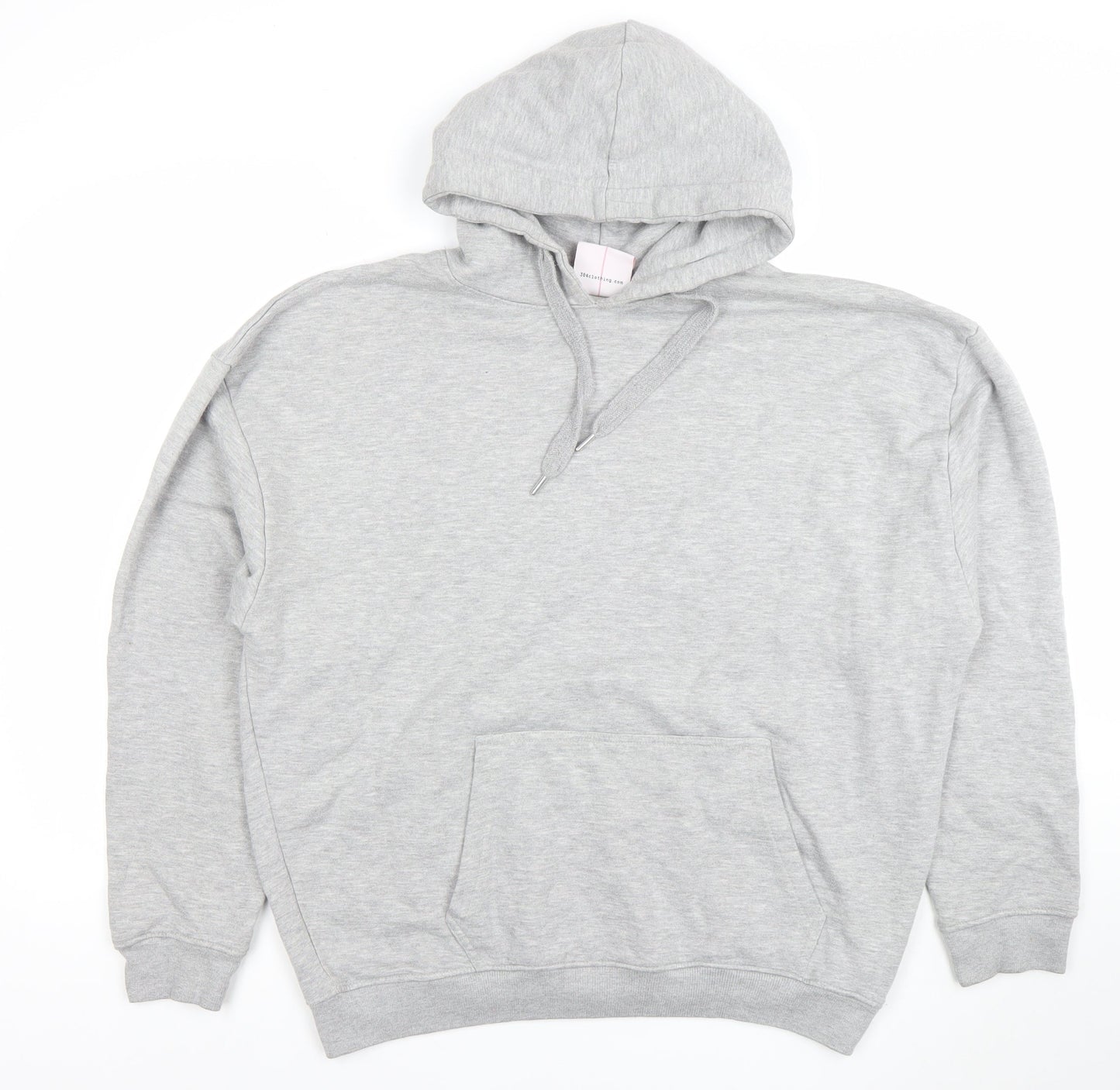 304 Clothing Women's Grey Pullover Hoodie M 80% Cotton Classic Fit